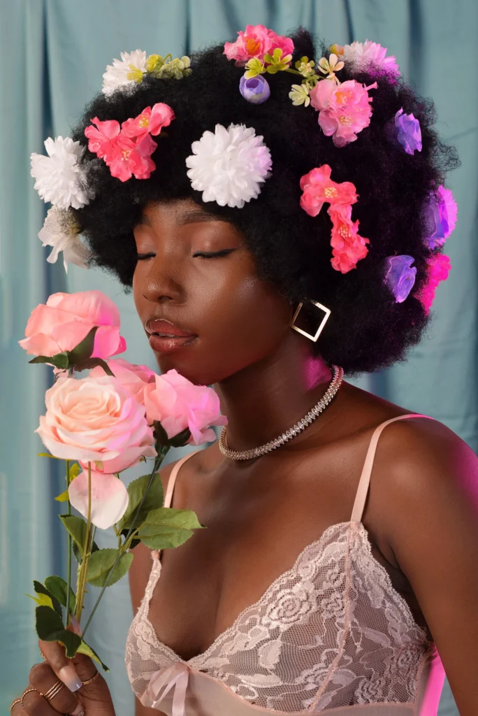 Student learning product photography setup at Losgiddy School of Photography in Lagos